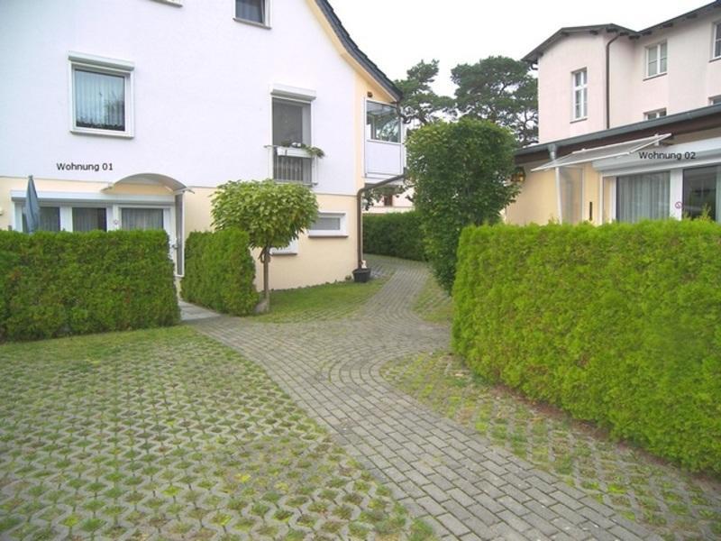 strandnahe Ferienwohnungen Ostseebad Heringsdorf Exterior foto